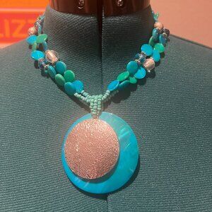 Turquoise Blue Necklace